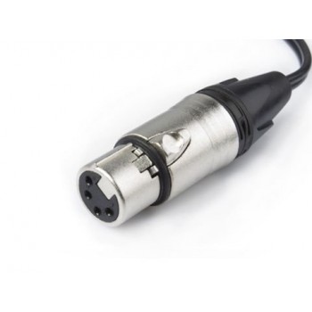 S-7100A Gold Mount to 4-pin XLR DC Cable